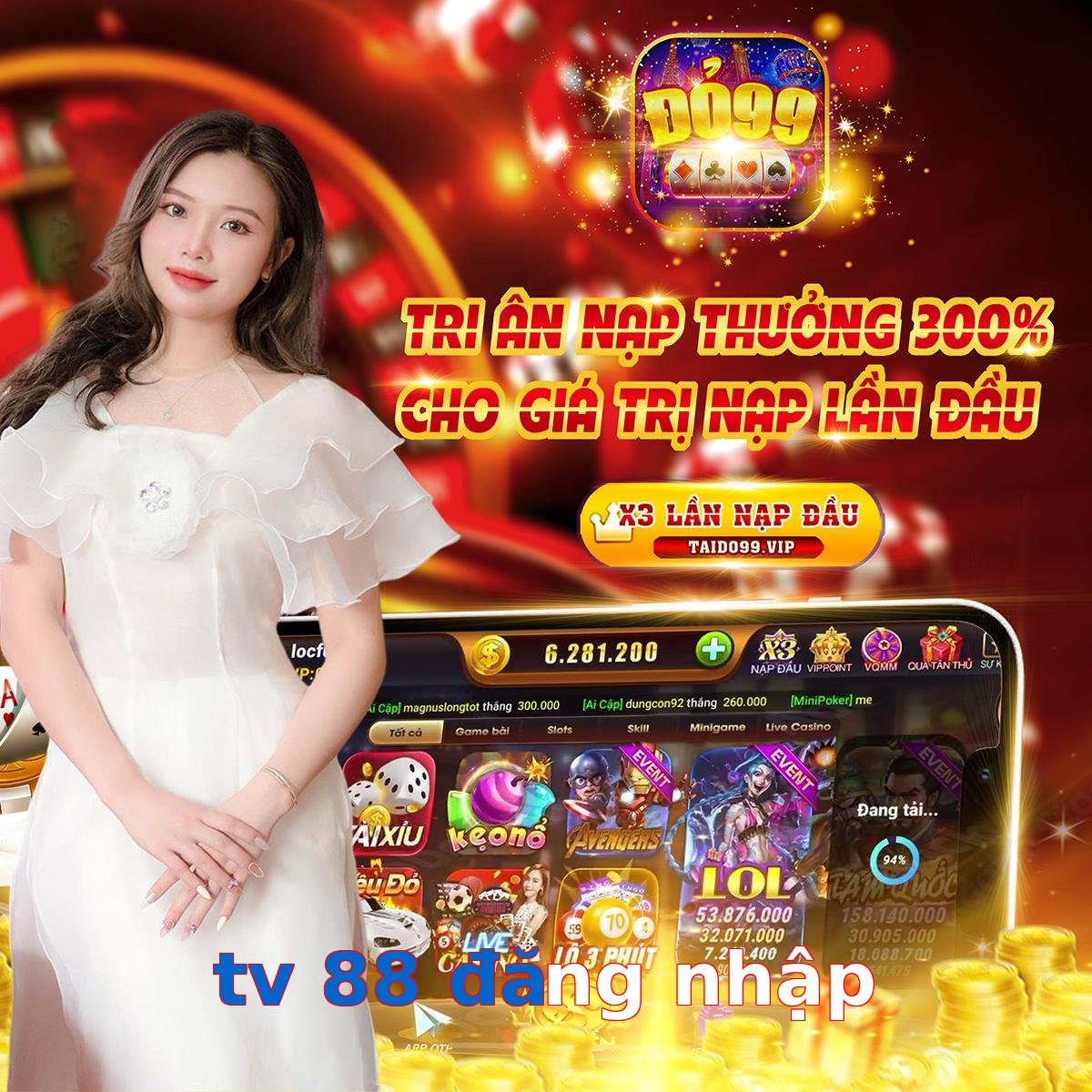 tv 88 đăng nhập